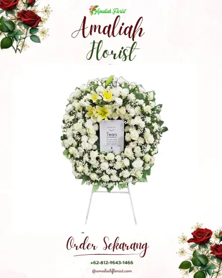 Krans Bunga Duka Kalidengen