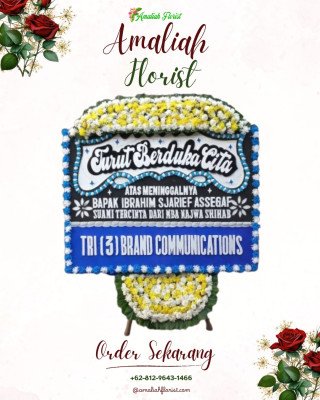 Papan Bunga Duka di Kalidengen